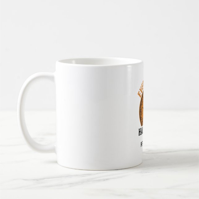 Mug Sorcière d'Halloween Chaque jour est Halloween Drô (Gauche)