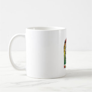 Mug Sorcière d'Halloween Chaudron Brasserie Chat Noir