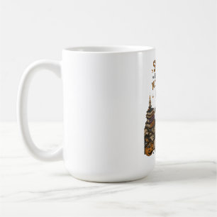 Mug  Sorcière drôle qui ne devient pas adulte Illustra