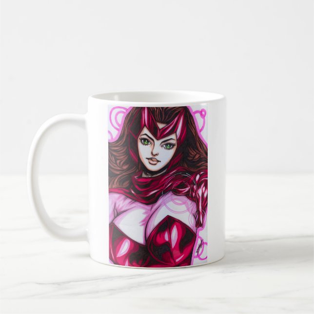 Mug Sorcière Écarlate ~ Wanda Maximoff (Gauche)