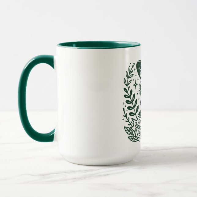 Mug Sorcière féministe libérale éffrayante (Gauche)