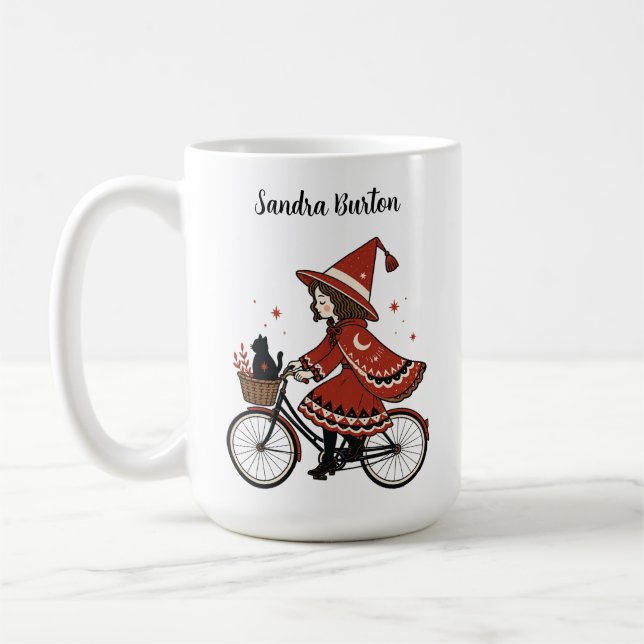 Mug Sorcière Fille à Cheval (Gauche)