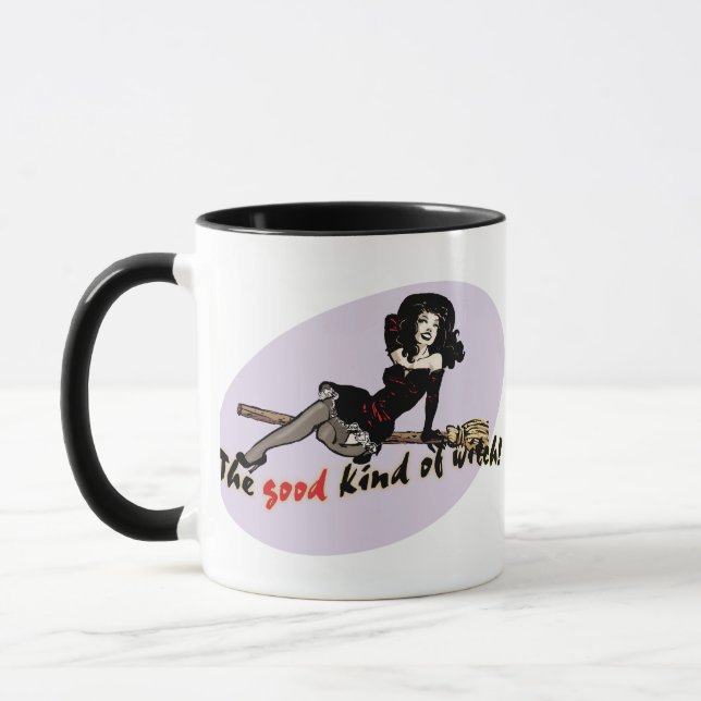 Mug Sorcière Gentille Rétro (Gauche)