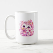 Sorcière Kitty de potion Kawaii