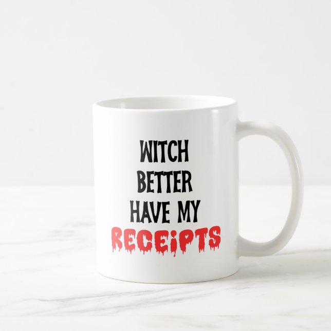 Mug Sorcière Mieux Avoir Mon Comptable De Recettes Hal (Droite)