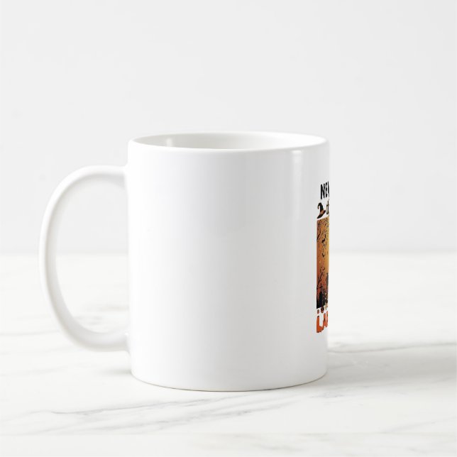 Mug Sorcière, Peu Importe, Labrador Méfiez-vous Chien  (Gauche)