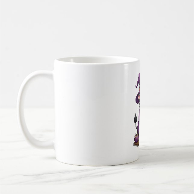 Mug Sorcière Vache Chaudron Brasserie (Gauche)