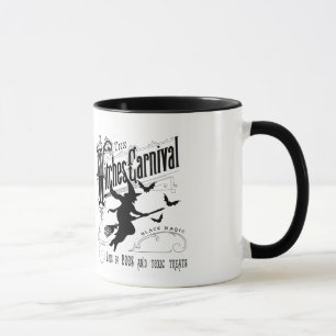 Mug Sorcière vintage d'Halloween