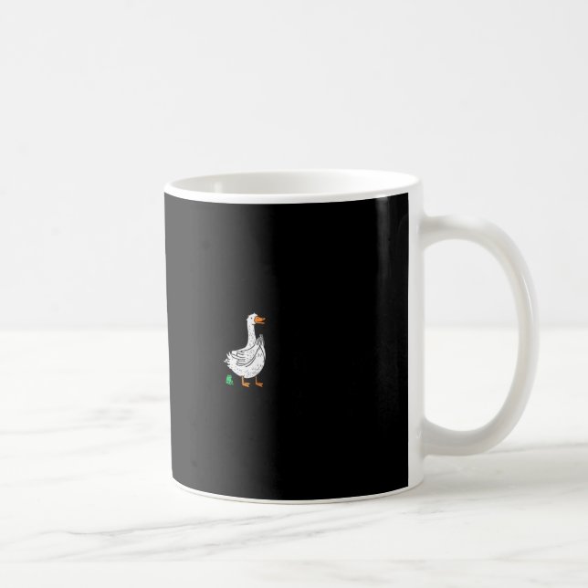 Mug Sorry I'm Late Funny Goose Christian Bible Verse F (Droite)