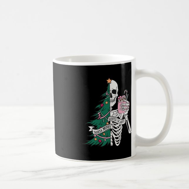 Mug Sorta Effrayant Sorta Joyeux Noël (Droite)