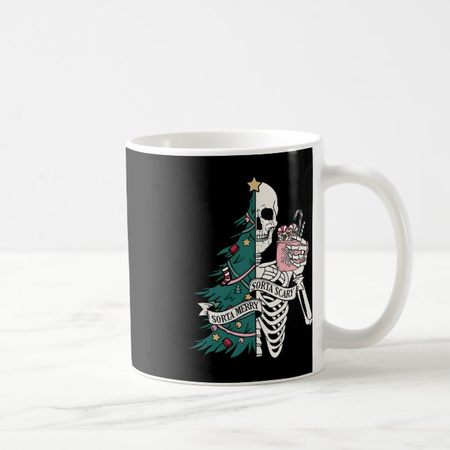 Mug Sorta joyeux sorta effrayante noël (Droite)