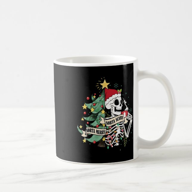 Mug Sorta Merry Sorta Scary Skeleton Hot Cocoa Christa (Droite)