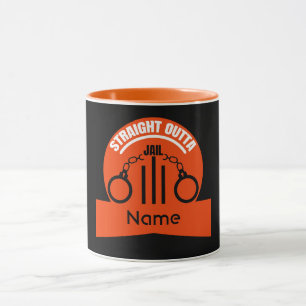 Mug Sortez De La Prison De Libération Cadeau À Deux To