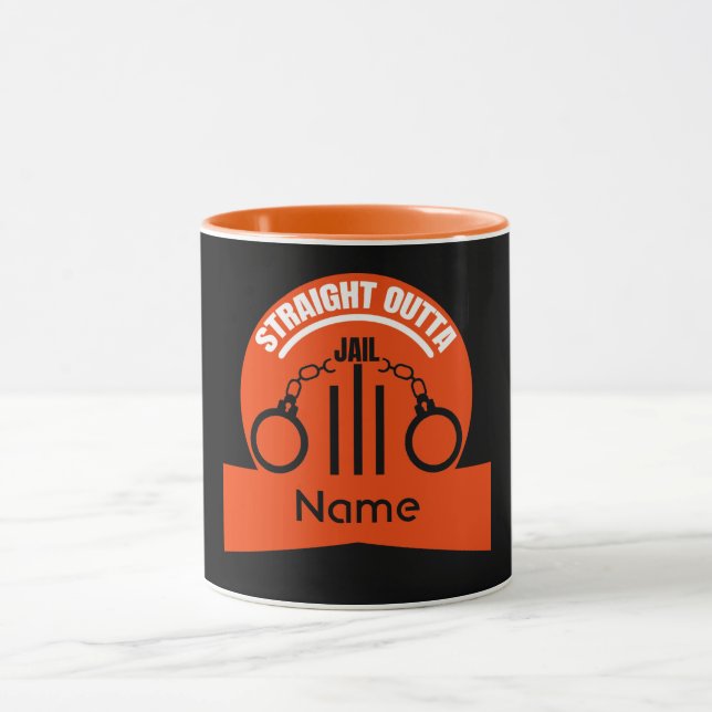 Mug Sortez De La Prison De Libération Cadeau À Deux To (Centre)