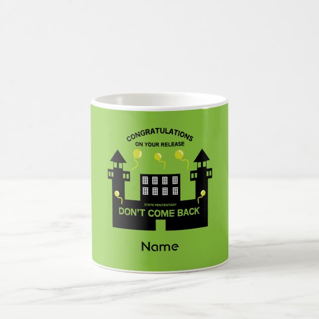Mug Sortez De Prison Libération Cadeau (Centre)