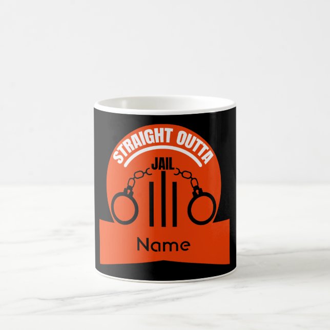 Mug Sortez De Prison Libération Cadeau (Centre)