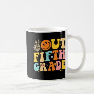 Mug Sortie 5e année Retro Super Joyeux Dernier jour de