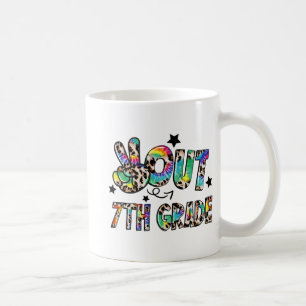 Mug Sortie 7e année teinture Joyeuse Dernière journée 