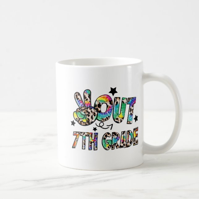 Mug Sortie 7e année teinture Joyeuse Dernière journée  (Droite)