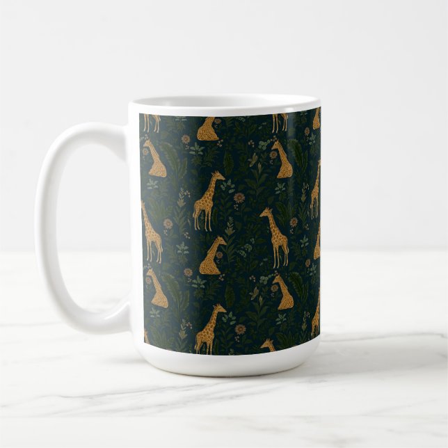 Mug Sortie de girafe tropicale (Gauche)