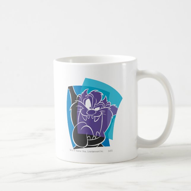 Mug Sortie de langue TAZ™ stylisée (Droite)
