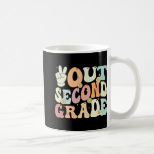 Mug Sortie Deuxième Année Rétro Super Dernier Jour De