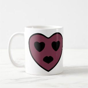 Mug Sortie visage coeur