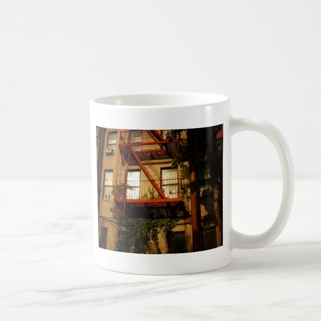 Mug Sorties de secours d'East Village (Droite)