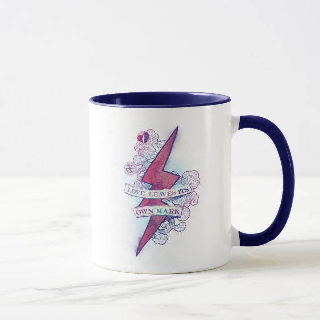 Mug Sortilège Harry Potter | L'amour laisse sa marque (Droite)