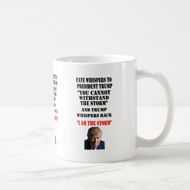 MUG SORTIS DU SORT AU PRÉSIDENT TRUMP (Droite)