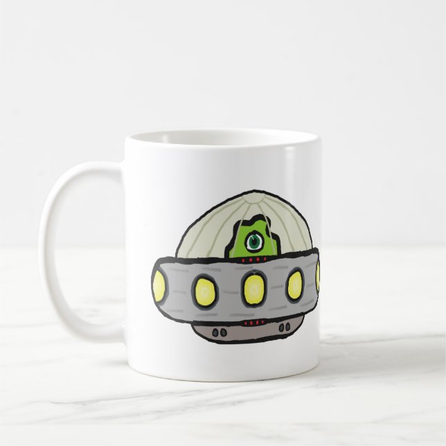 Mug Soucoupe volante (Gauche)