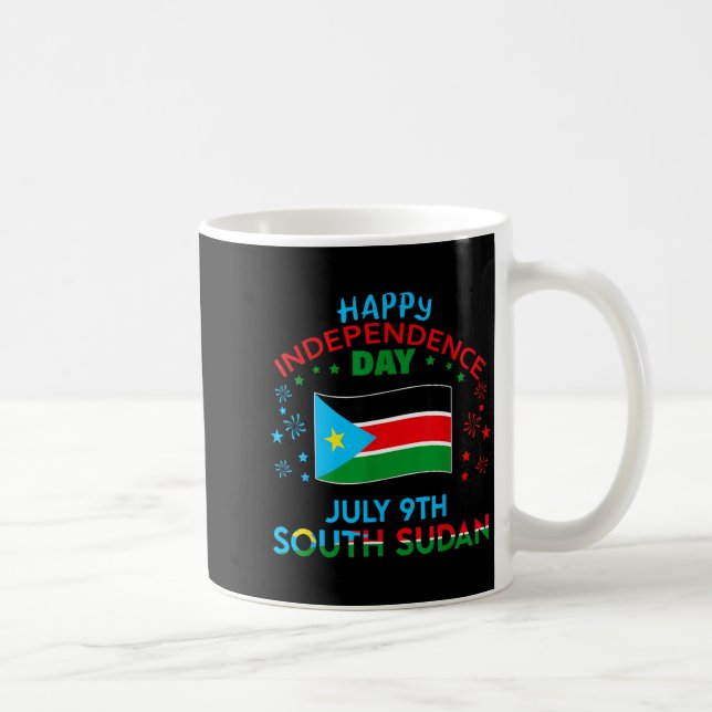 Mug Soudan du Sud 14e jour de l'indépendance Fierté su (Droite)