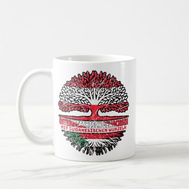 Mug Soudan Sud Autriche Arbre (Gauche)