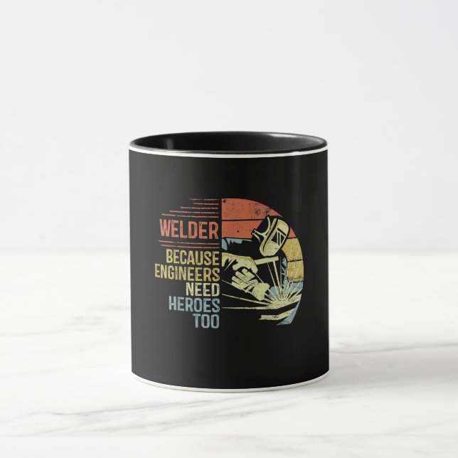 Mug Souder Parce Que Les Ingénieurs Ont Besoin De Héro (Centre)