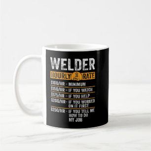 Mug Souder Taux Horaire Drôle Souder & Souder Tee Pour