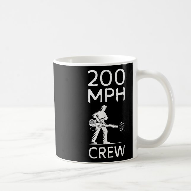 Mug Souffleuse à feuilles d'automne de l'équipe 200 Mp (Droite)