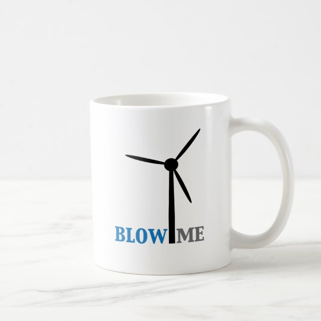 Mug soufflez-moi turbine de vent (Droite)