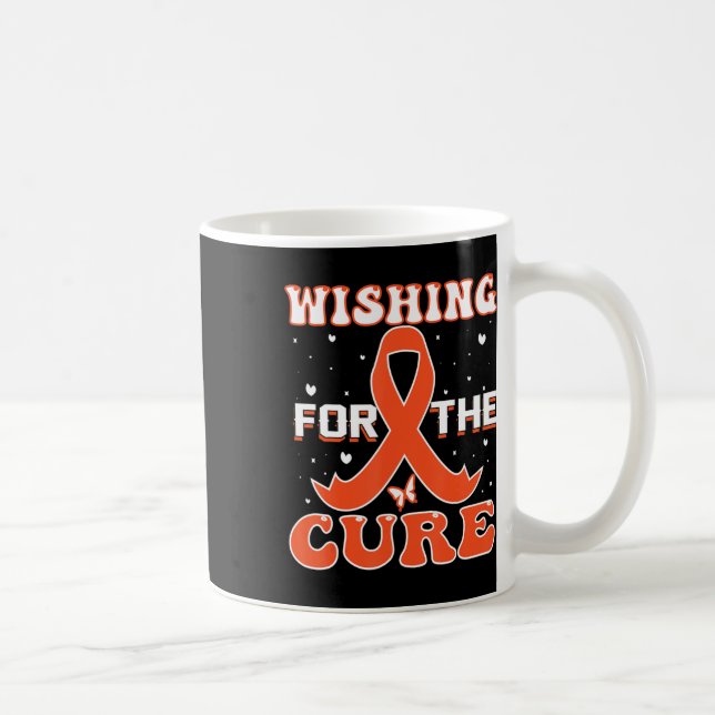 Mug Souhaiter La Leucémie Cure Sensibilisation Au Canc (Droite)