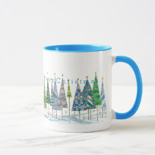 Mug Souhaitez-Vous Un Très Joyeux Noël Arbres De Vacan