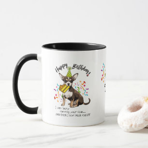 Mug Souhaits de joyeux anniversaire de votre chien de