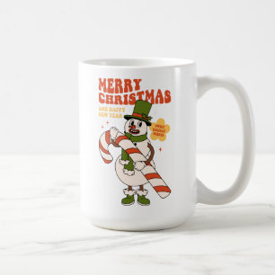 Mug Souhaits de vacances - Un Sucre de canne Noël