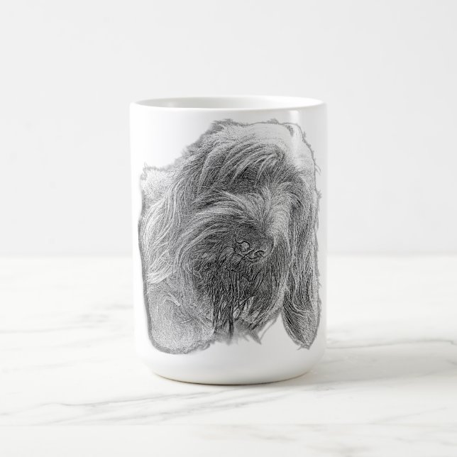 Mug Soul d'un Spinone – Ligne artistique (Centre)