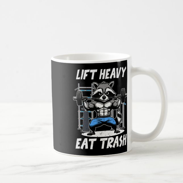 Mug Soulever Lourd Manger Déchets Musculation Bodybuil (Droite)