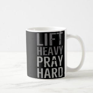 Mug Soulever Lourd Prier Fort Foi Gym Chrétien