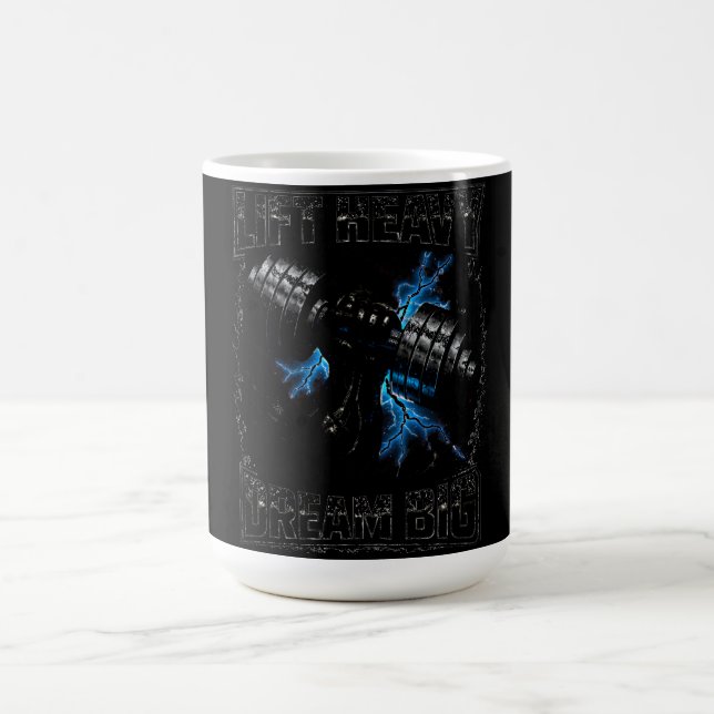 Mug Soulever Lourd, Rêver Grand – Vision de Force Athl (Centre)