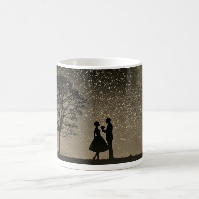 Mug Soulmates Je t'aime Romantique couple vintage (Centre)