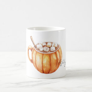 Mug Soupe de potiron orange en bol