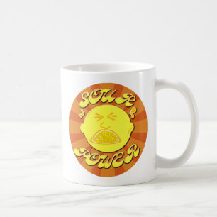 Mug Sour Power Drôle Citron Dit Art