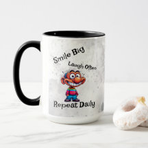 "Souriez gros, riez souvent, répétez quotidienneme