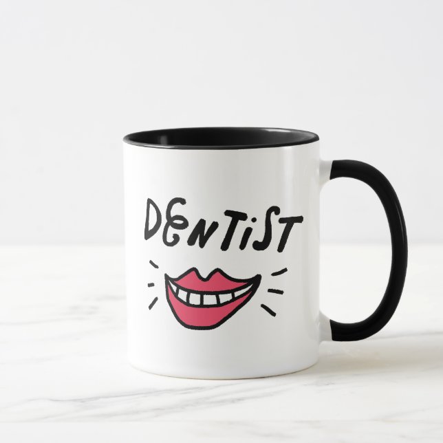 Mug Sourire de dentiste (Droite)